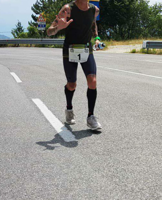 MBT Athlete Marco Bonfiglio wins 70km Ultra-marathon - La Corsa della Corona, Liguria, Italy